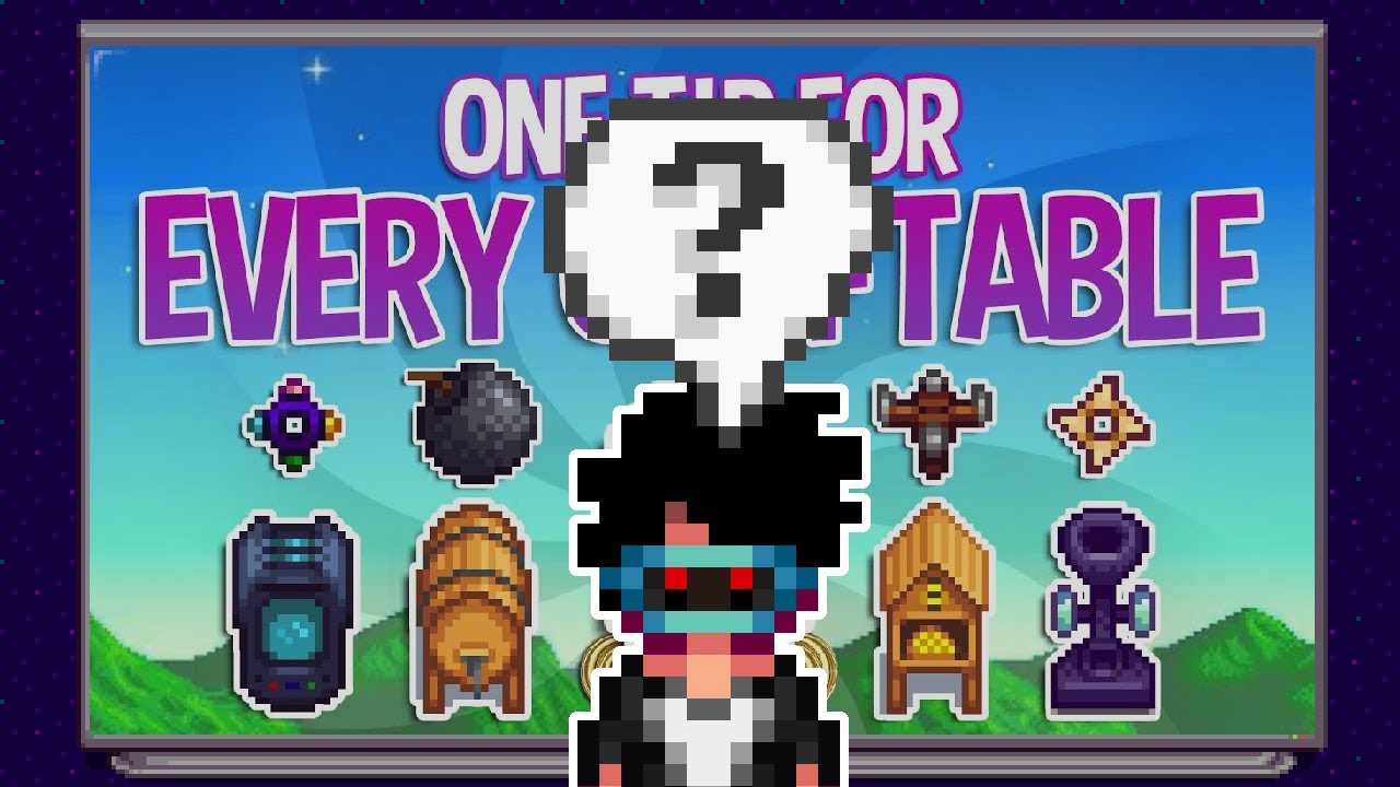Is this Crafting Tips Video for Stardew Valley Accurate?