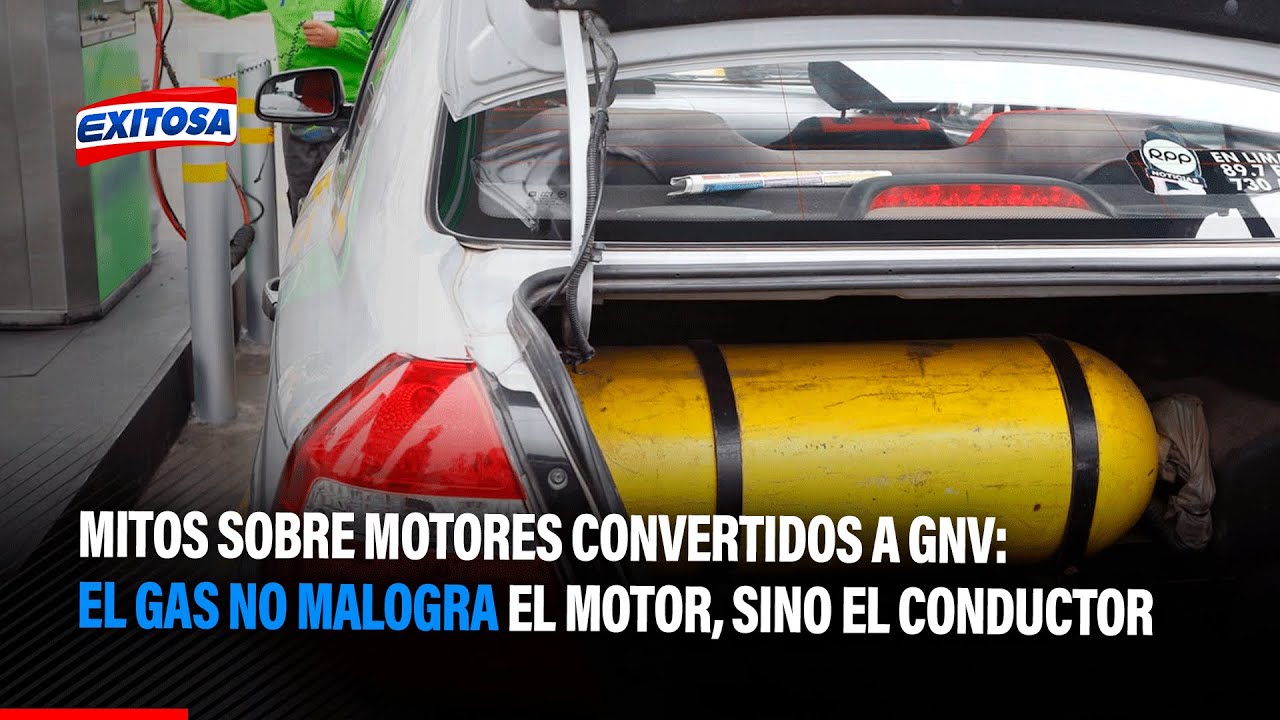 🔴🔵 Mitos sobre motores convertidos a GNV: El gas no malogra el motor, sino el conductor