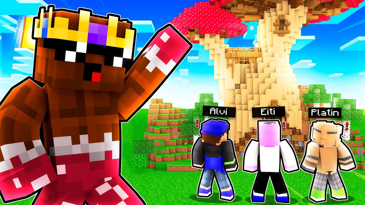 Mein XXL Pilzhaus f&uuml;r Minecraft Risiko...