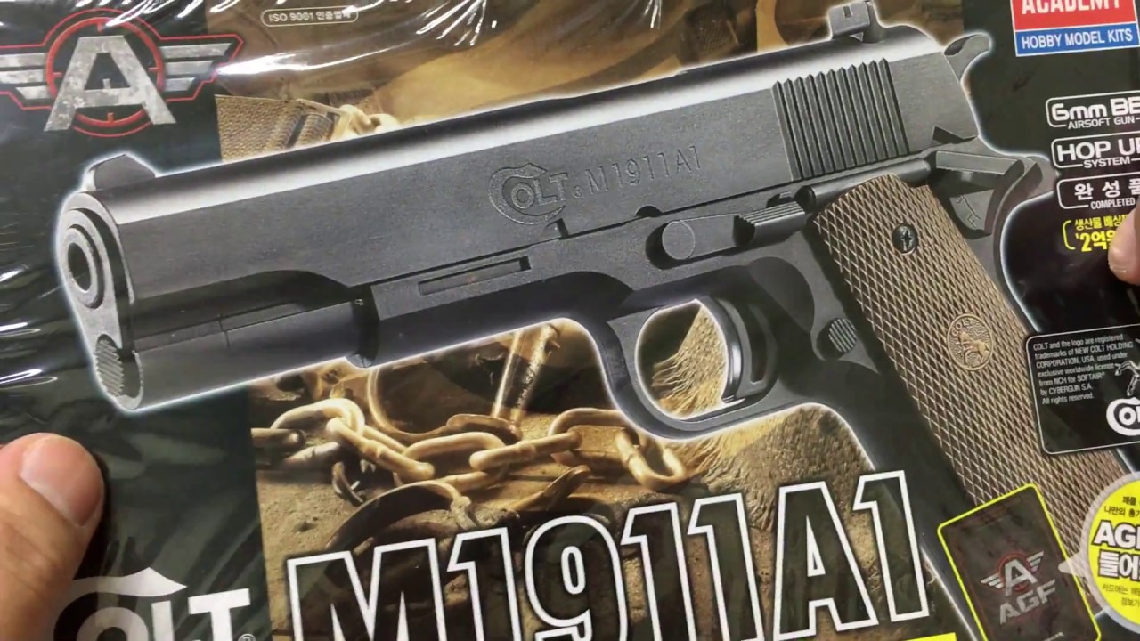 [황스TV] 아카데미콜트   M1911A1 colt   분해방법