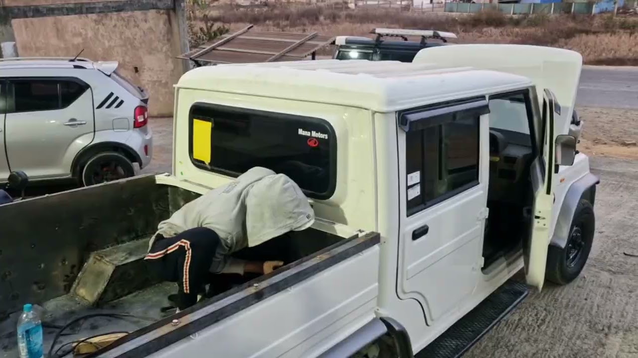 Bolero Camper Modified #fyp #automobile #camper #mizoram #mizo #champhai #offroad #automobile 