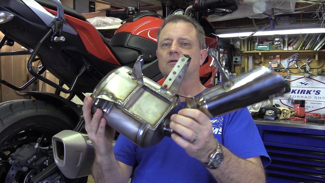 Выхлопная система Firetong Aftermarket для S1000XR — снятие выхлопной системы и обтекателей, част...