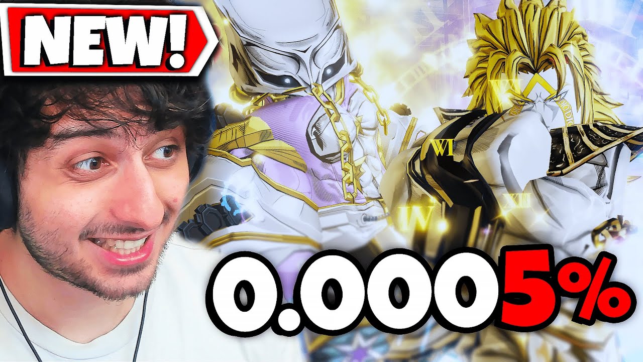 Getting the 0.0005% Dio Over Heaven in Roblox!