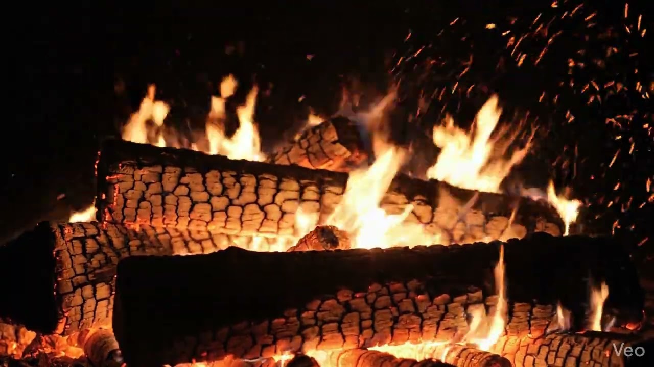 🔥Fireplace sound for studying,sleeping,relaxation 🔥