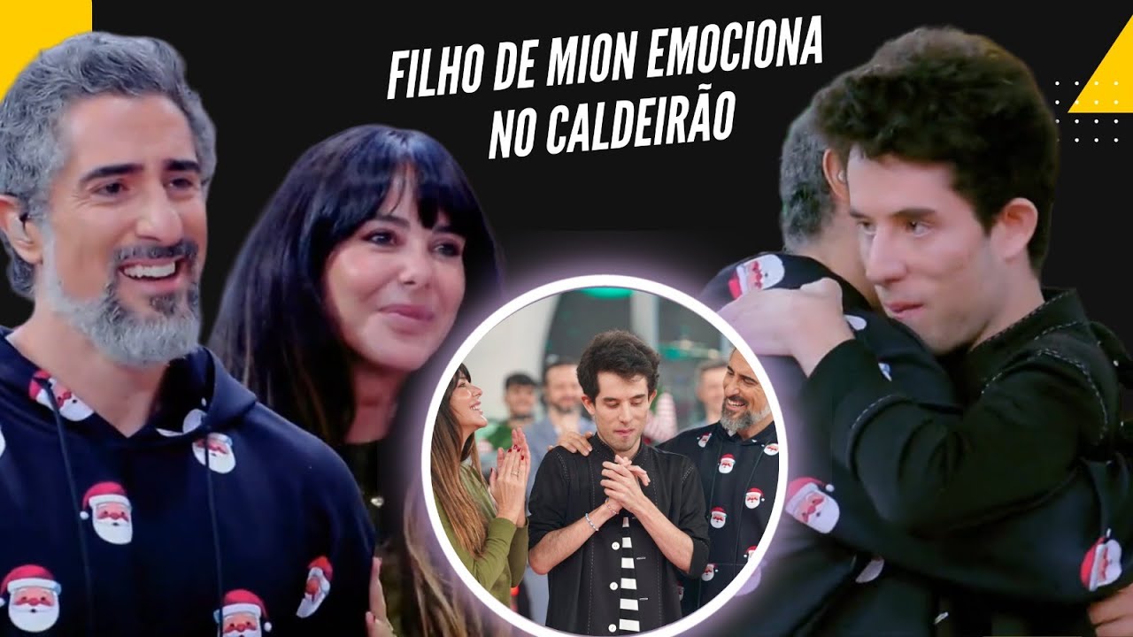 Filho de Marcos Mion se apresenta e emociona o pai e o público: 'Que a gente respeite os autistas'