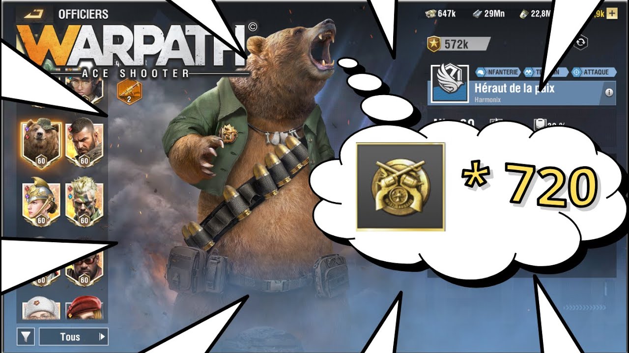 Comment éveiller un officier en 2 mois sur Warpath ?