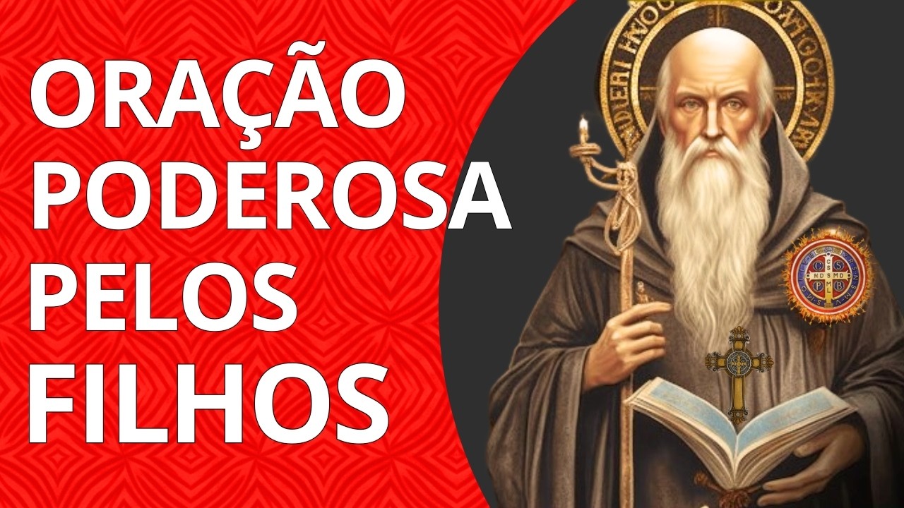 SÃO BENTO LEVANTA O ESCUDO AGORA — Oração Poderosa Para Proteger os Passos do Seu FILHO