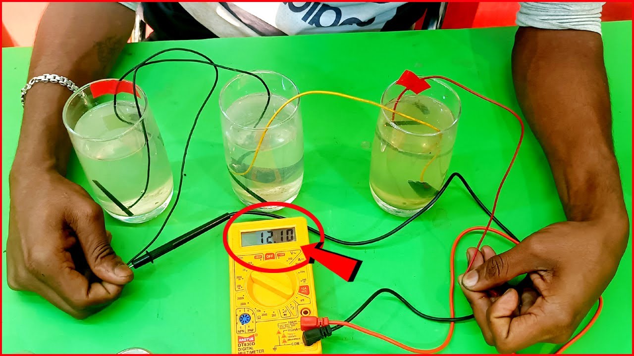 How To Make 12V Rechargeable Battery At Home From Water || How To Make 12v Battery Home Made