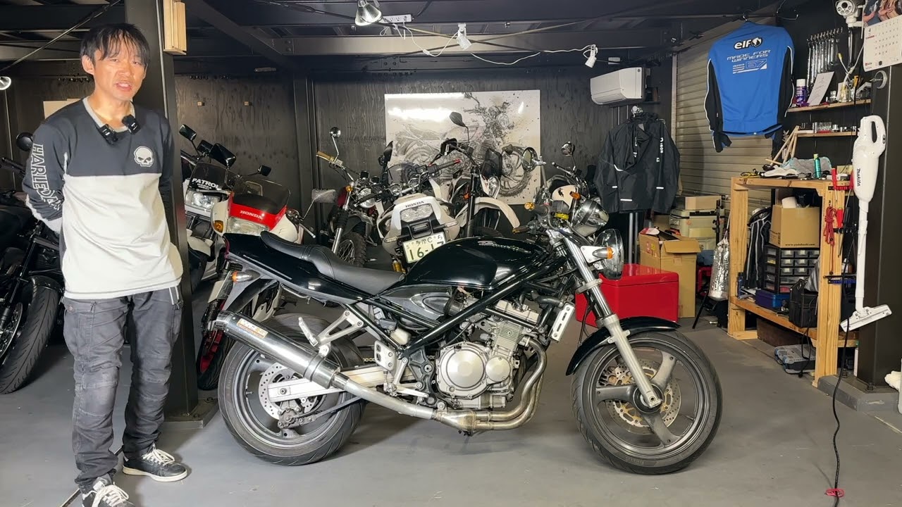 25万円です：バンディット250「そこそこの状態まで修理しましたが、古いので知識のある方どうぞ」：参考動画