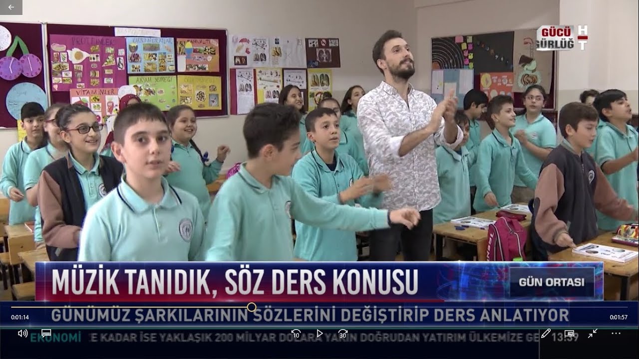 Bu Ders Çok Farklı - Ferhat Hoca Şarkıları Haber Türk'te