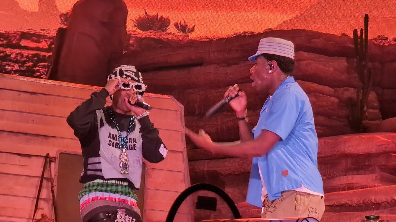 Tyler The Creator & A$AP Rocky - Potato Salad (Live) @Coachella 2024 Weekend 1