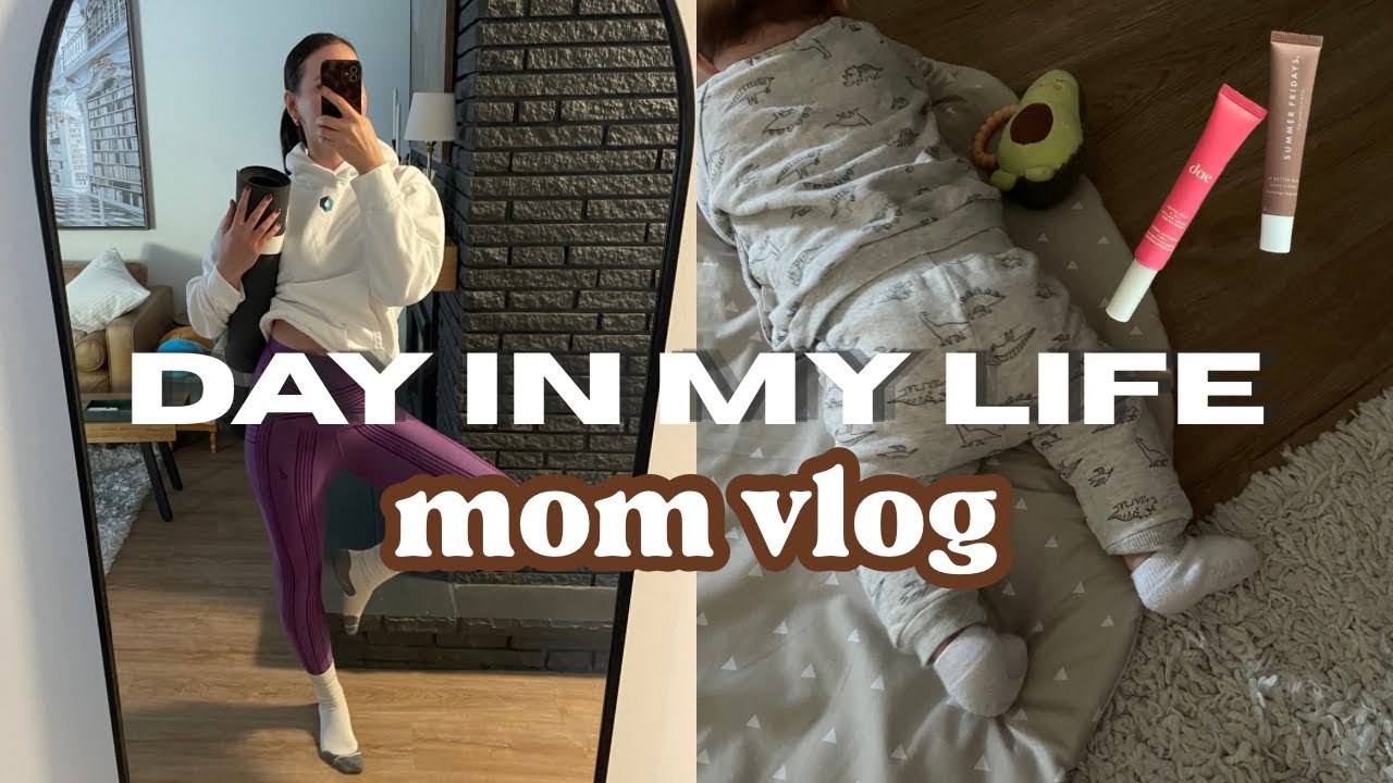 VLOG: Mom Baby Yoga & Trying FANKA Leggings 🧘‍♀️