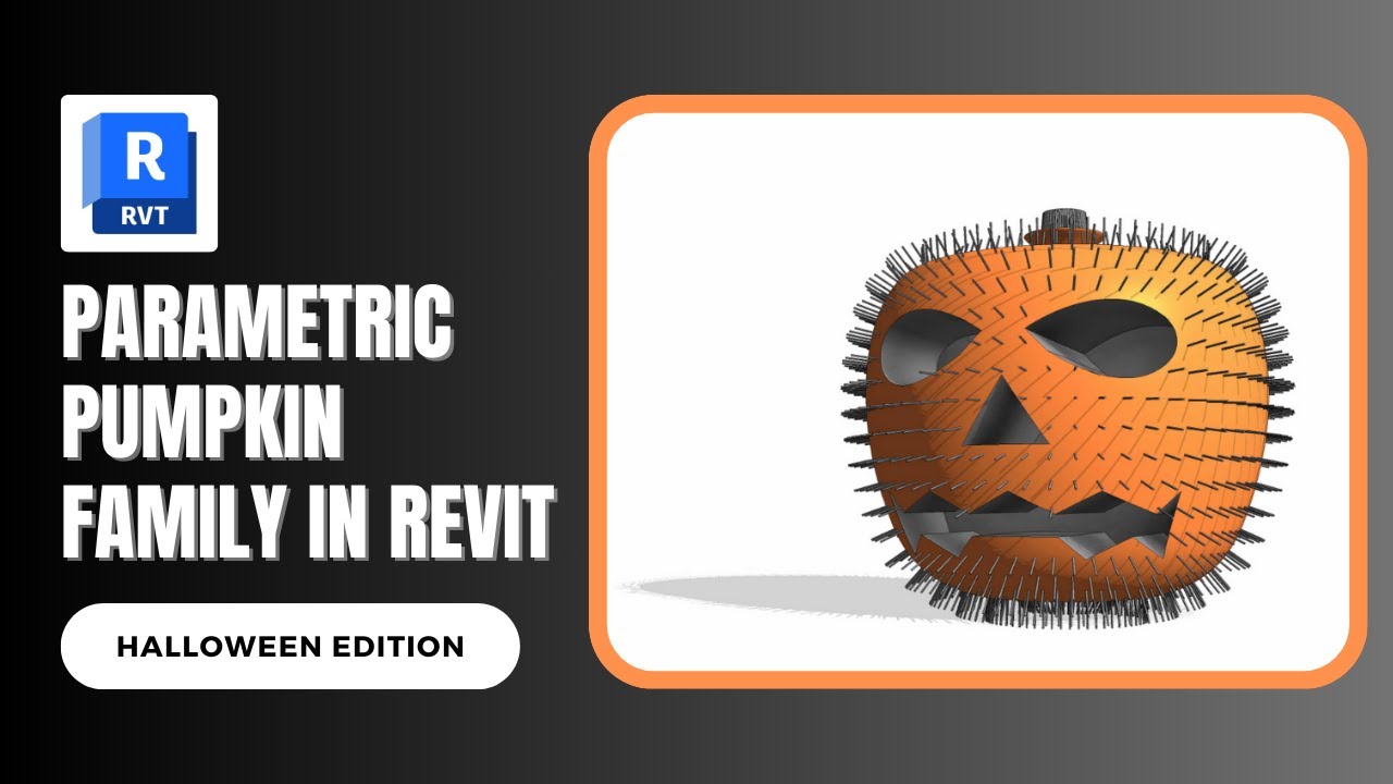 How to Model Parametric Pumpkin Family in Revit (Halloween 2023 Edition)
