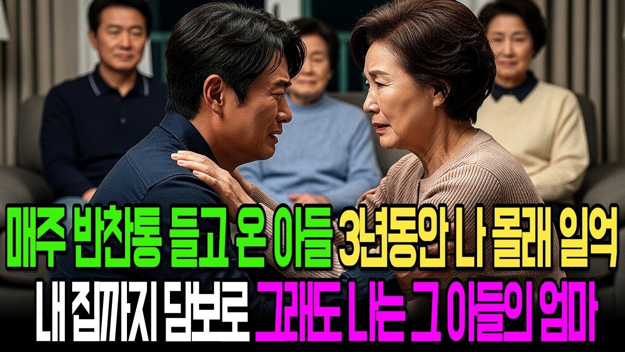 매주 반찬통 들고 오던 효자 아들, 알고 보니 3년간 엄마 몰래 일억을 빼갔습니다 | 사연라디오 | 감동실화 | 오디오북 | 노후사연 | 인생극장 🎞️