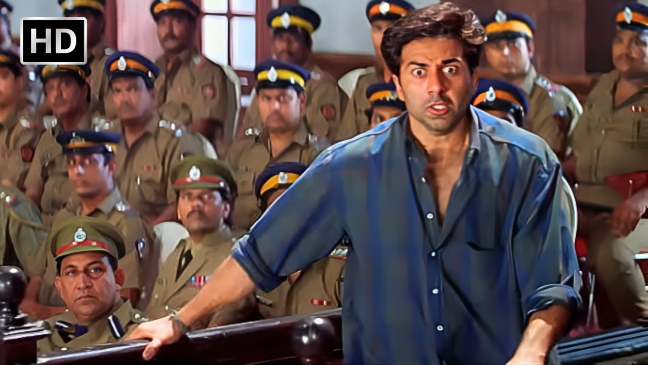 सनी देओल का सुपरहिट ENTRY SCENE - Salaakhen Movie - Sunny Deol - Best Movie Scene