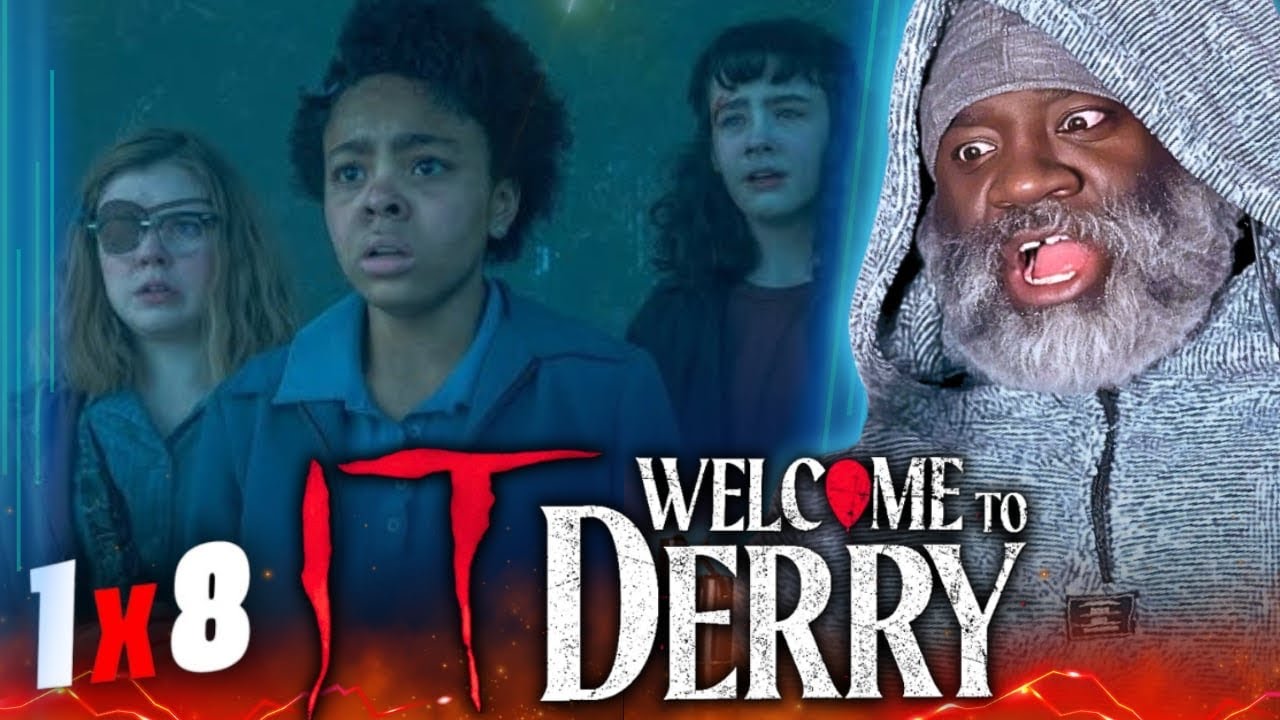 WELCOME TO DERRY 1x8 FINALE REACTION - THIS SHOW IS AMAZING AND NOW I'M A MESS!