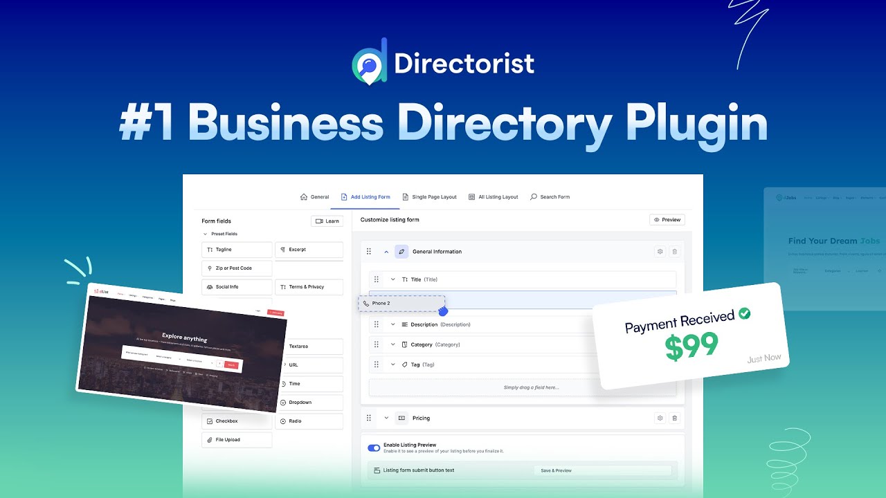 Build a Money-Making Directory Website with Directorist | No Coding Needed