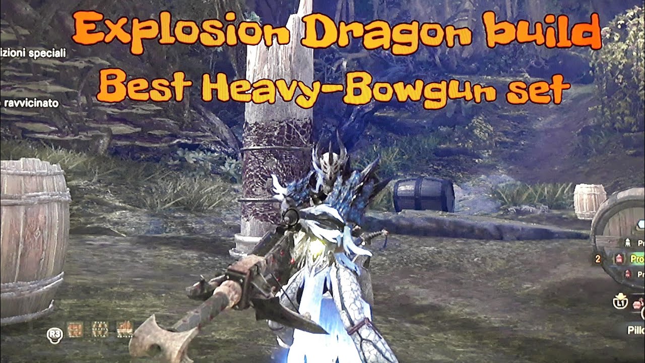MHW:EXPLOSION DRAGON BUILD/11.000 DAMAGE X 1'15