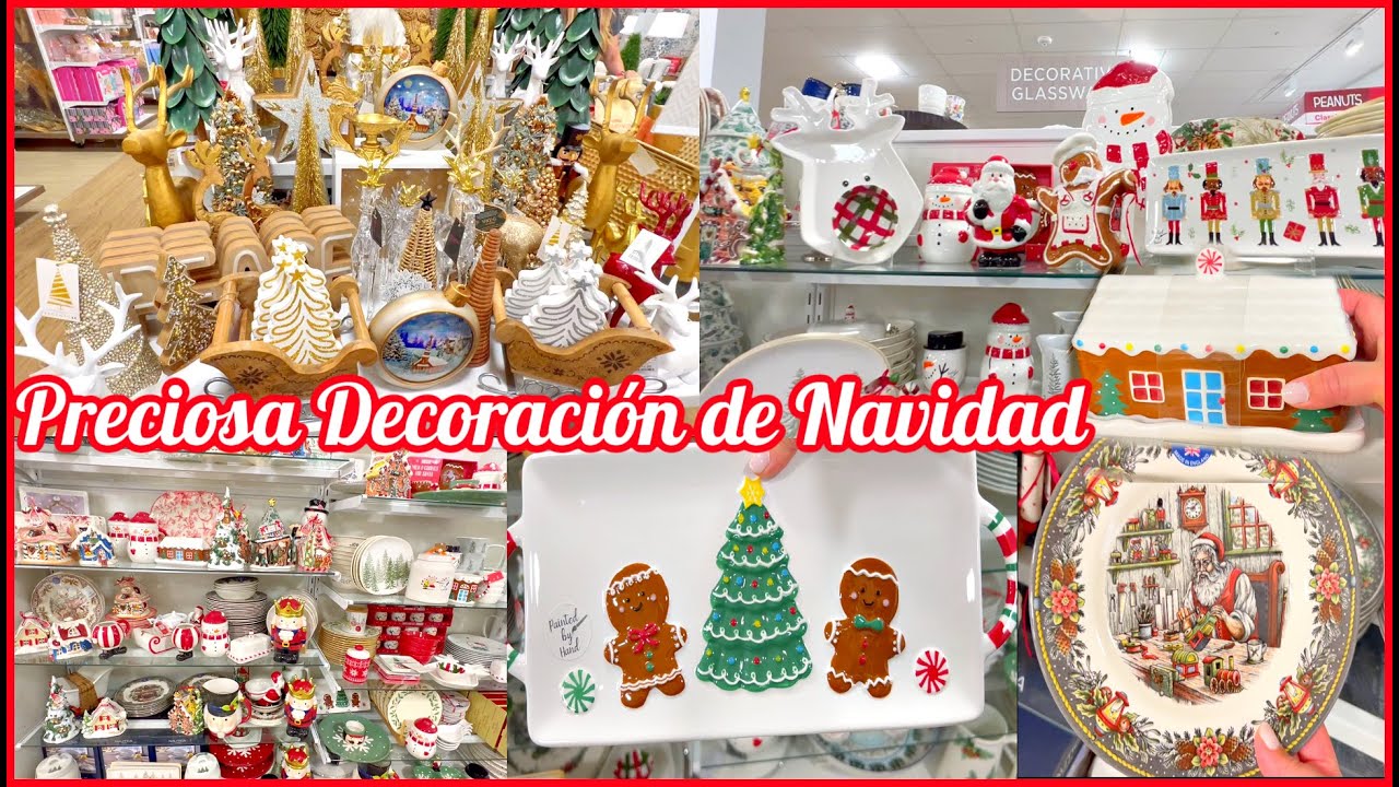 NUEVA DECORACIÓN NAVIDAD 2023 en HOME GOODS🎄IDEAS PARA DECORAR NAVIDAD⛄️HOMEGOODS CHRISTMAS DECOR