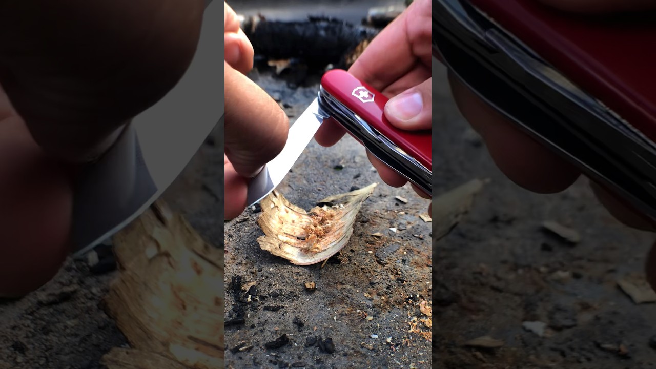 Ways to use a Firesteel! - Blade Swiss Army Knife! 🇨🇭🔪🔥