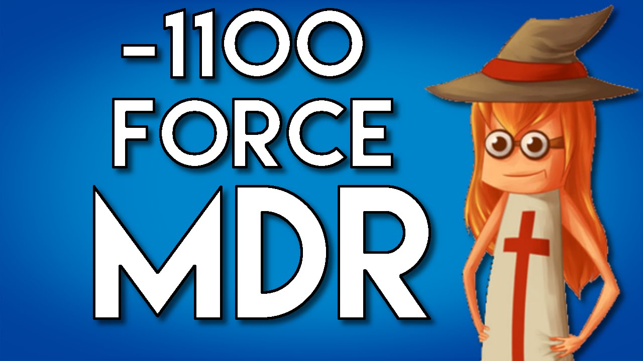 (DOFUS) -1100 FORCE ! CA PUE LA DEFAITE !