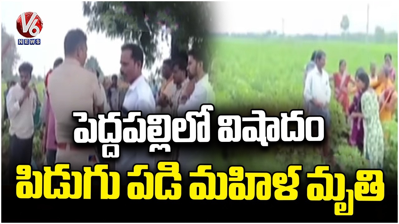 Heavy Rain Lashes Across Several Parts Of Peddapalli | V6 News