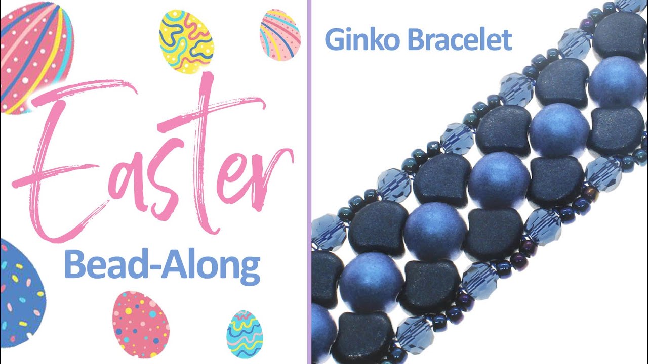 Easter Friday Ginko bead bracelet
