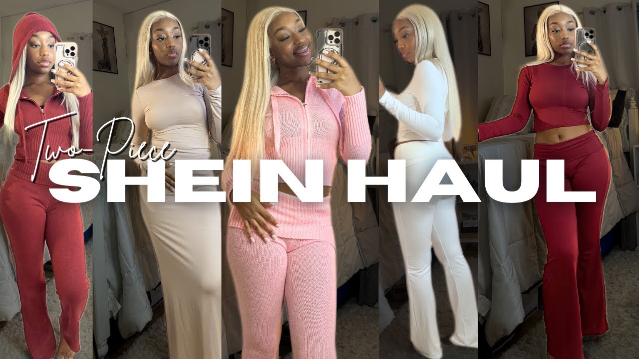 SHEIN Two-Piece Sets Haul 2025: Cozy & Chic Winter Looks ❄️