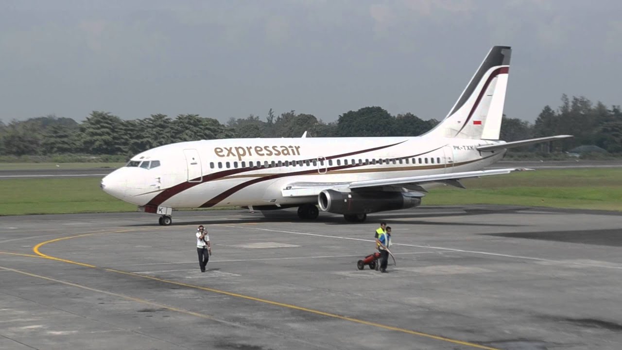 Xpress Air Boeing 737-200 in Adi Sujtipto Airport Yogyakarta