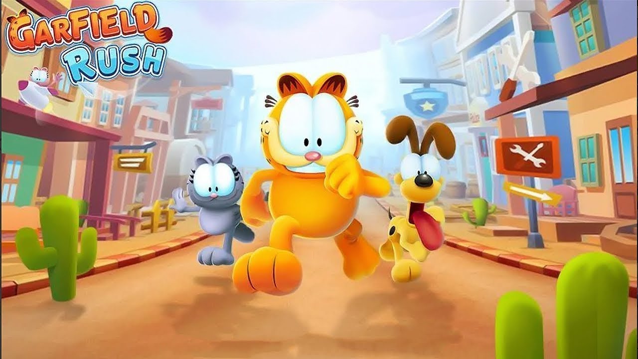 Run ! Run ! Run ! | Garfield rush Android Gameplay #3