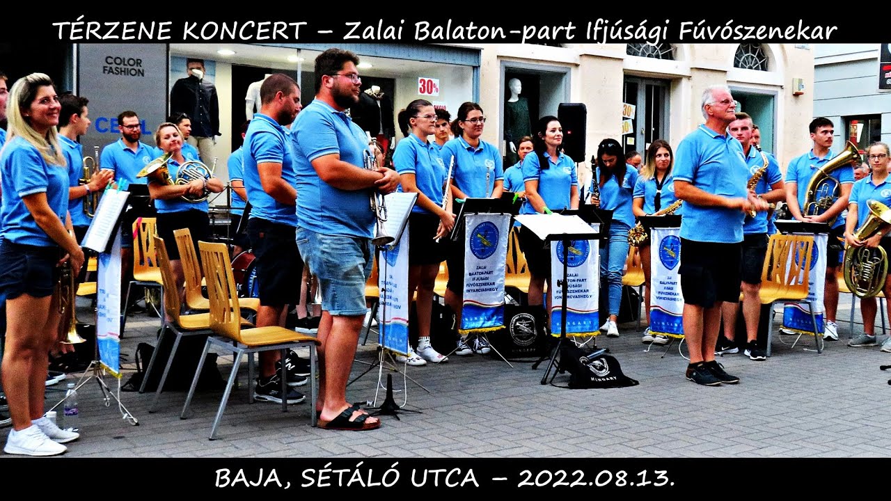 TÉRZENE KONCERT – Zalai Balaton-part Ifjúsági Fúvószenekar