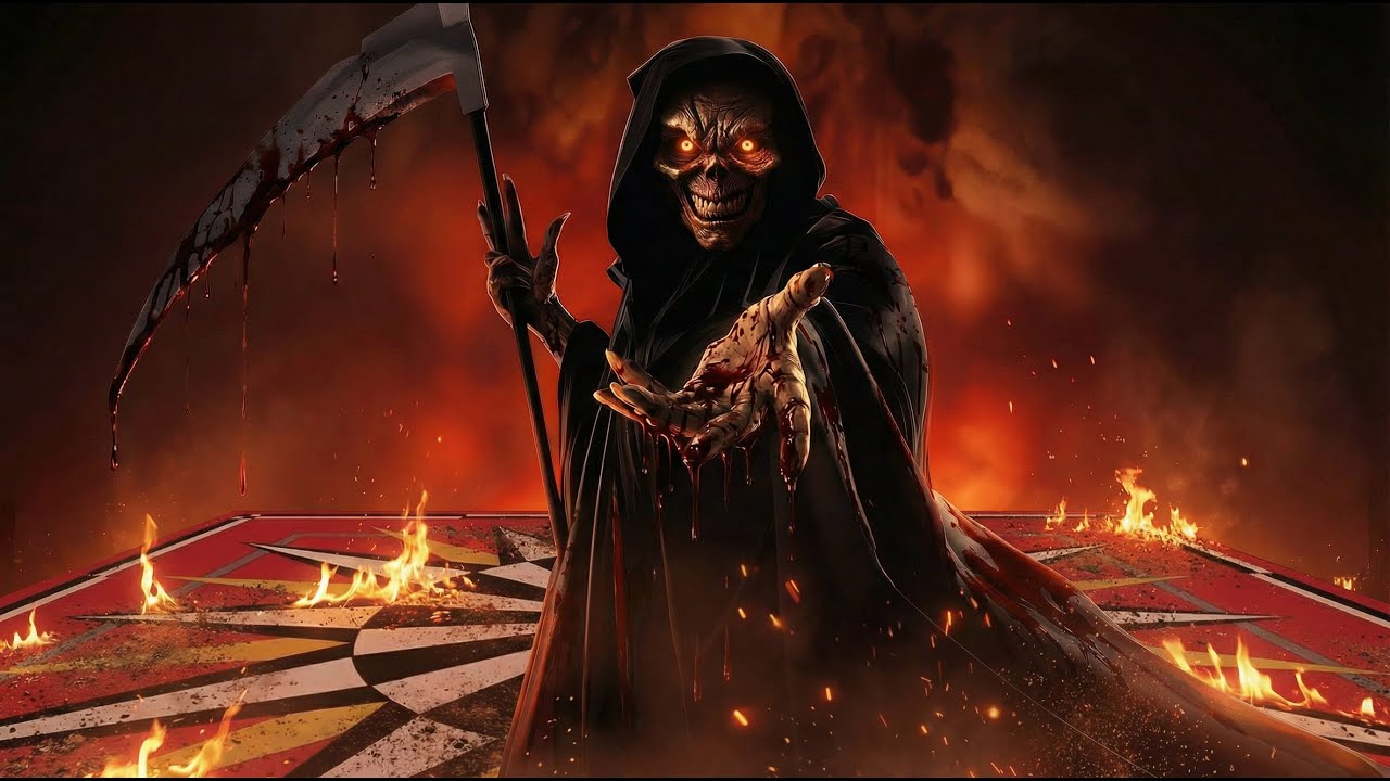 Dance of Death - Iron Maiden 4K AI VIDEO ANIMATON