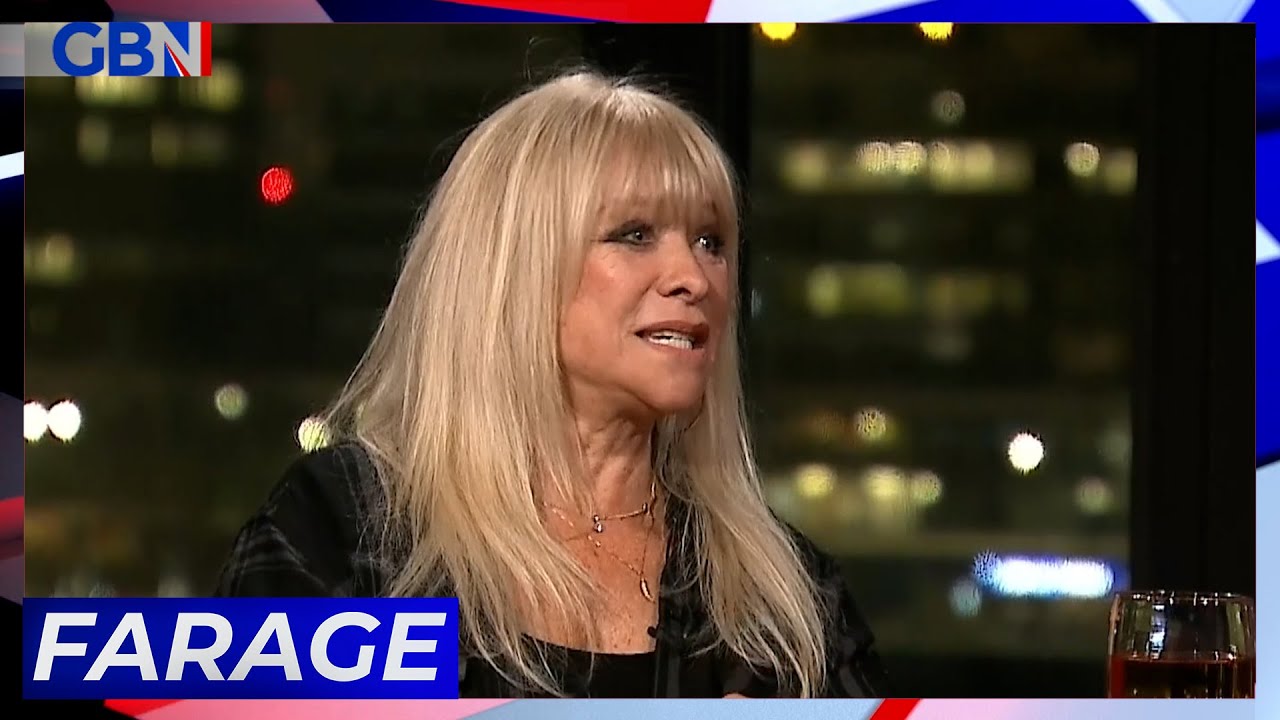 TV personality and model Jo Wood joins Nigel Farage for Talking Pints