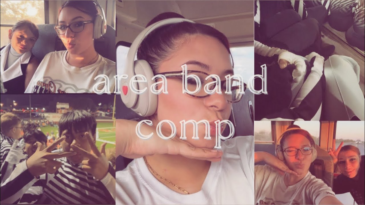 Area Band Comp | lots of vlogs with friends lol :) SEE YALL AT STATE 🤍⭐️