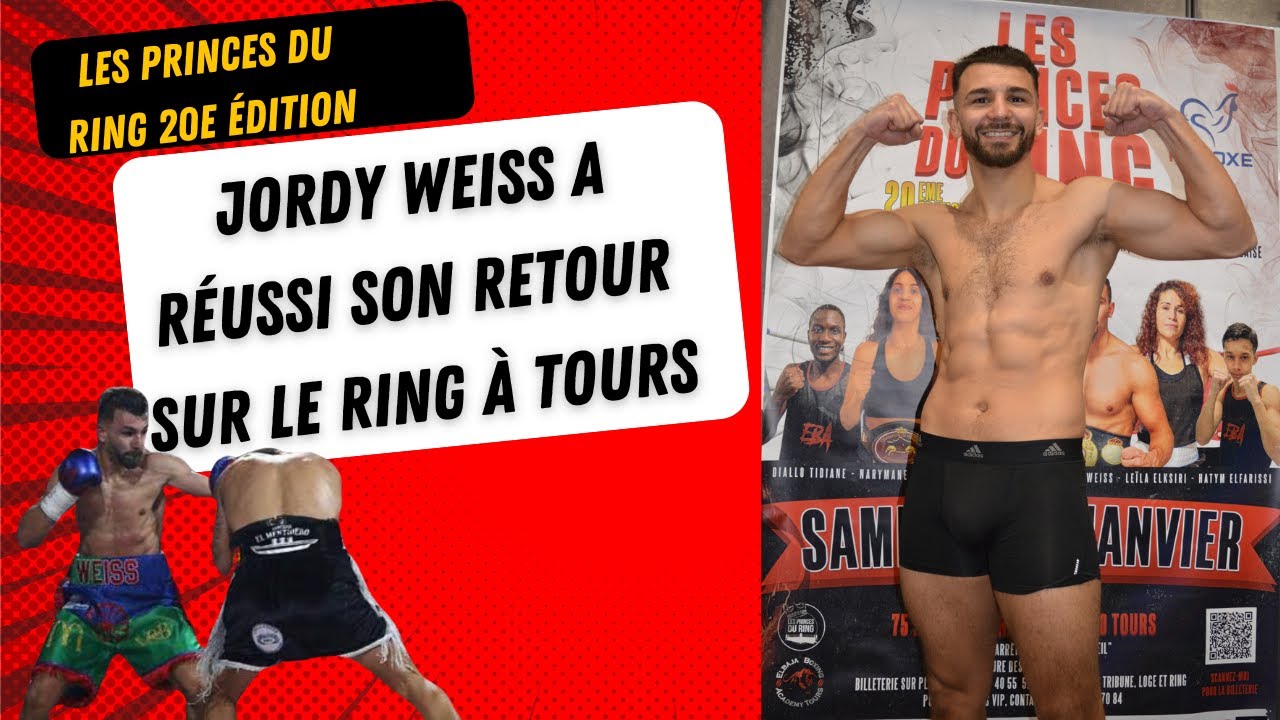 KO À TOURS : LE RETOUR TRIOMPHAL DE JORDY WEISS !