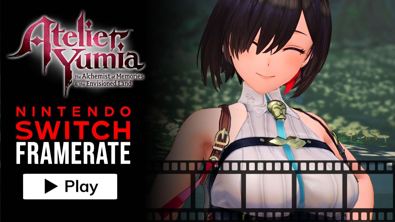 Atelier Yumia: The Alchemist of Memories & the Envisioned Land - Nintendo Switch Frame Rate Test