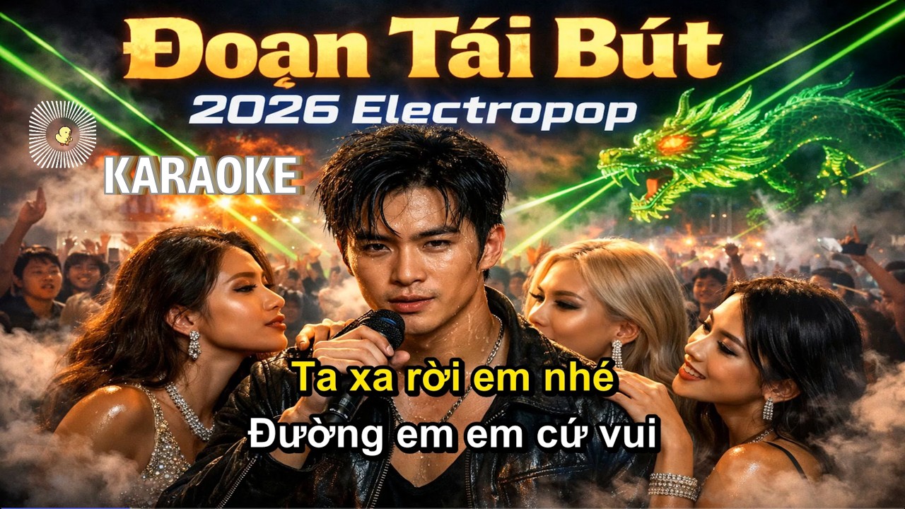 Karaoke Đoạn Tái Bút 2026 Electropop Tác giả: Tú Nhi LLQ Cover