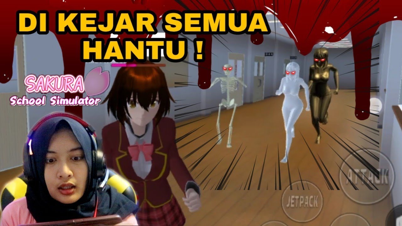 DIKEROYOK SEMUA HANTU ! MISTERI LANTAI 3F - SAKURA SCHOOL SIMULATOR