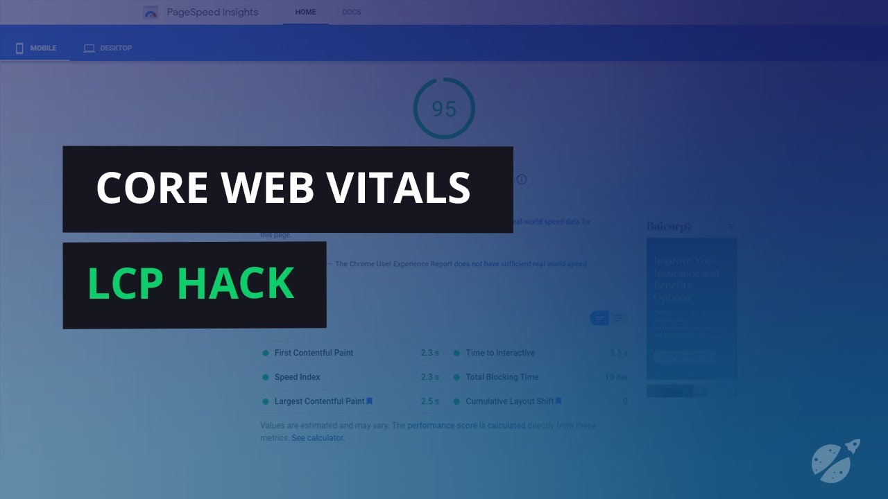 Improve Largest Contentful Paint (LCP) With A JS + CSS Trick