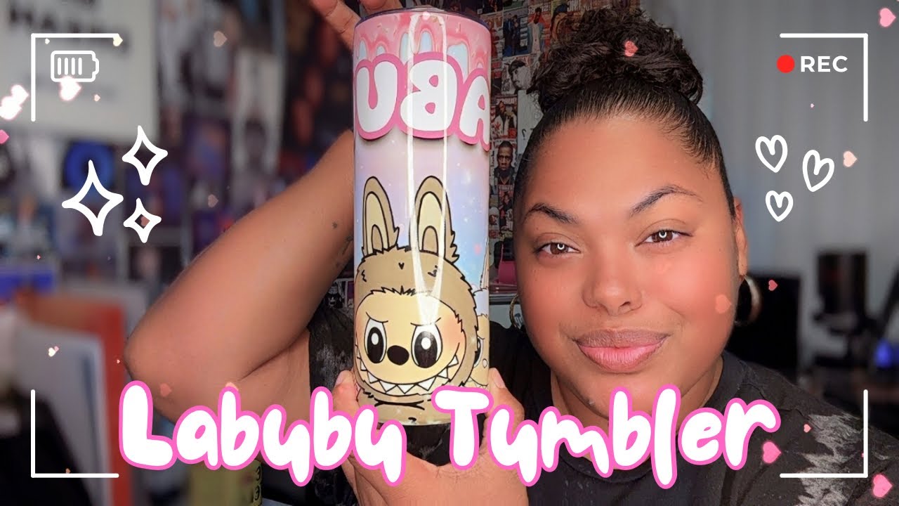 Labubu 20oz Tumbler | My Sublimation Process 