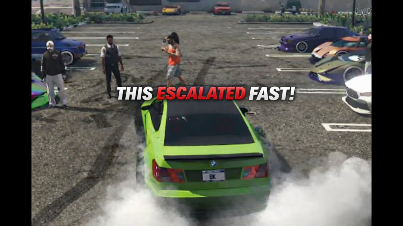This GTA Car Meet Got So Out of Hand…