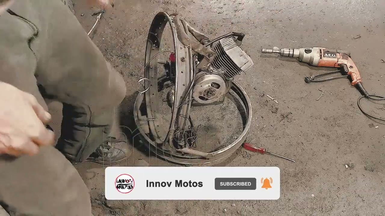 La première démarrage de moteur 103 54 mm