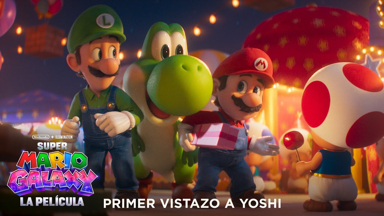 Super Mario Galaxy: La película – Primer vistazo a Yoshi (Doblado)