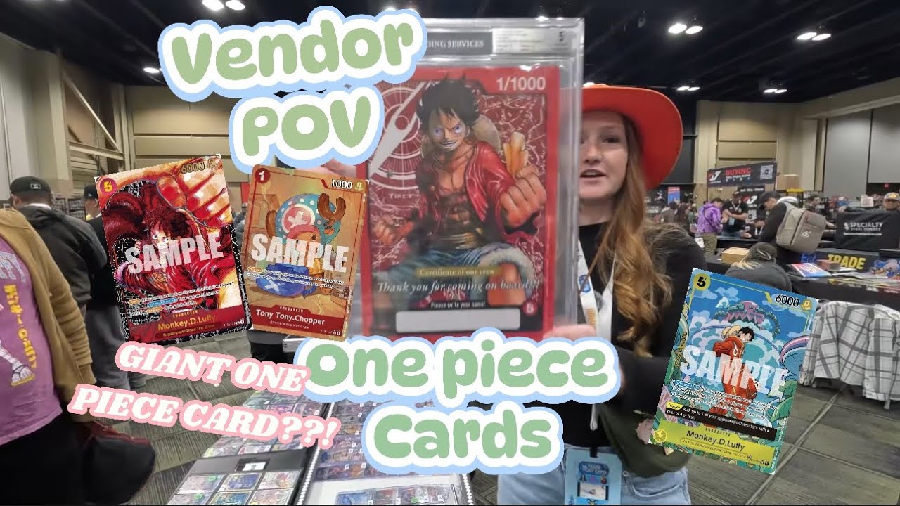 Взгляд продавца ♡ | ГИГАНТСКИЕ КАРТОЧКИ ПО ONE PIECE???!