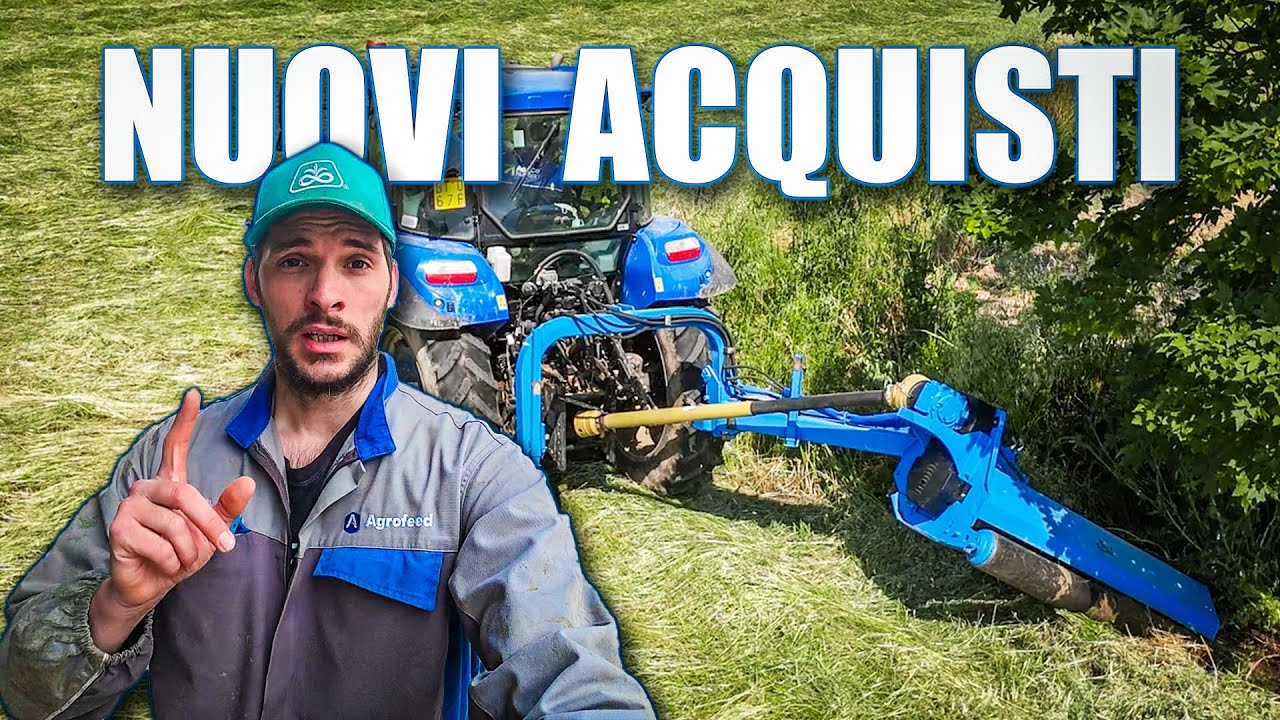 Nuovi acquisti alla Trapattoni Farm | Raschiatori ACM Vanelli e trincia argini Osma DHLE-180