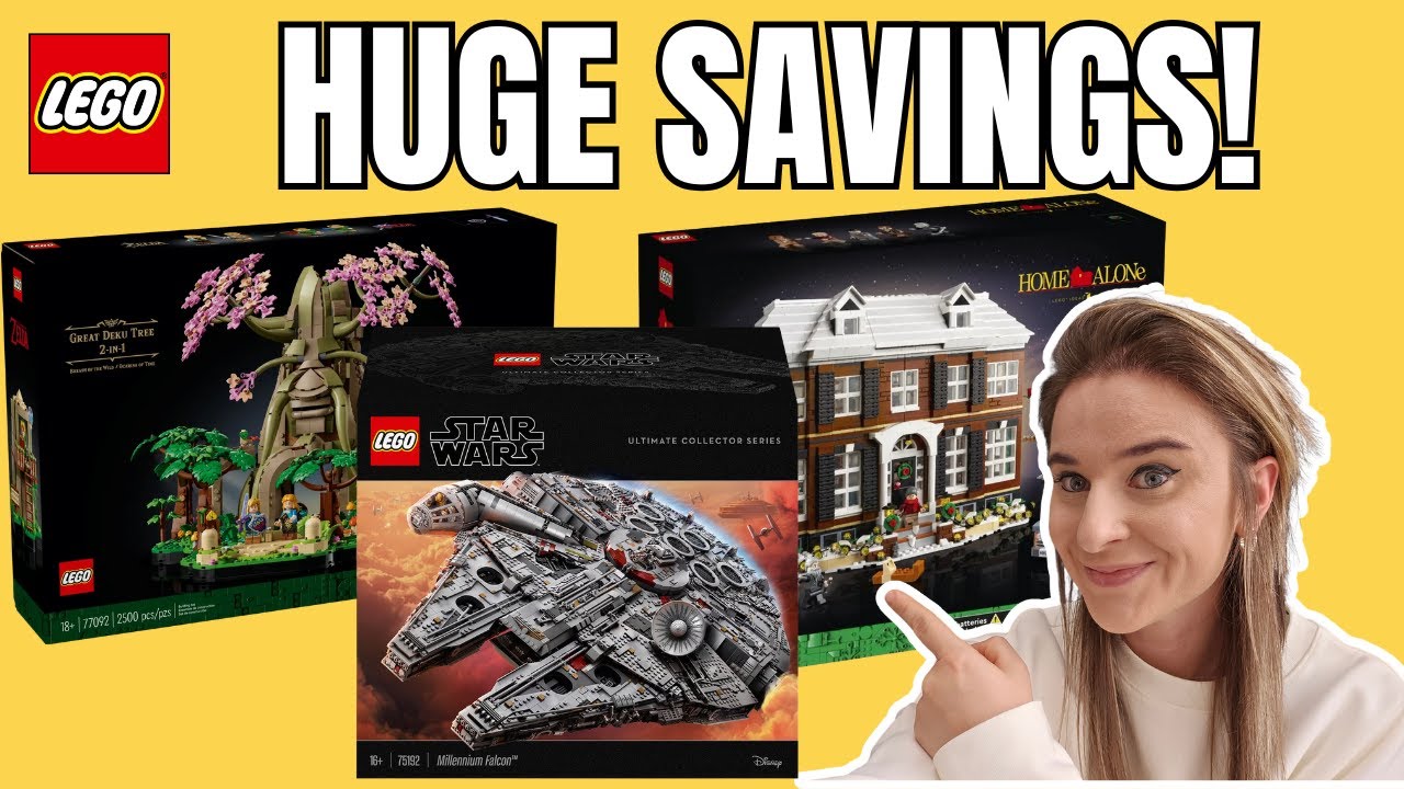 ПОСЛЕДНИЕ СКИДКИ НА LEGO! Что ещё продаётся (Чёрная пятница + Киберпонедельник)