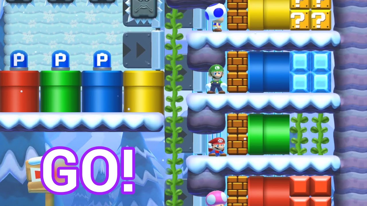 Races, Chokes, and CLUTCH PLAYS — Mario Maker 2 Multiplayer Versus