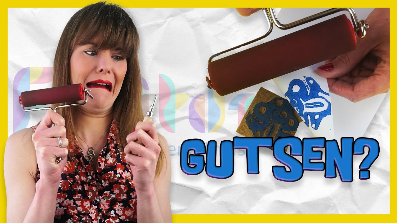 STEMPELS maken met een OUDE druktechniek!