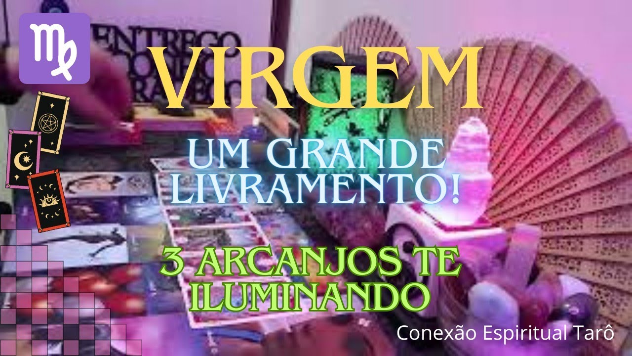 VIRGEM ♍ - UM GRANDE LIVRAMENTO! 3 ARCANJOS TE ILUMINANDO! ⭐⭐⭐⚔️
