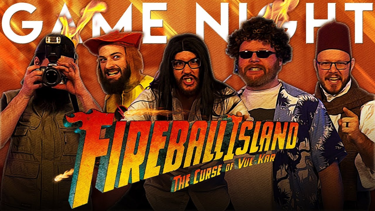 Fireball Island: The Curse of Vul-Kar GAME NIGHT!!